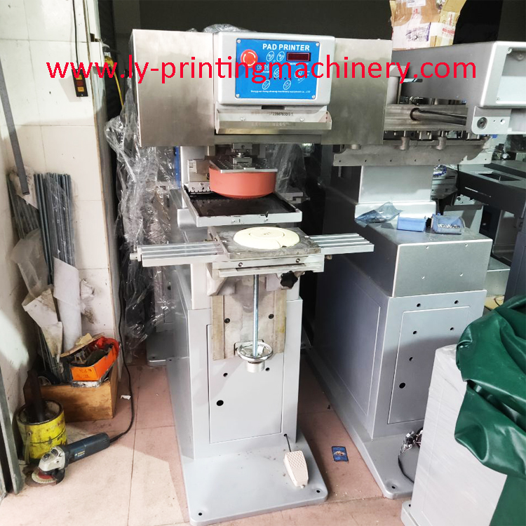 300x300mm single color pad printer with Ink tray