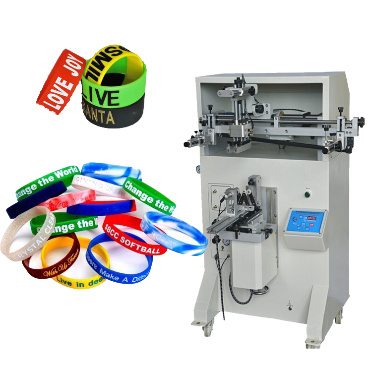 Silicone wrist bracelet screen printer LY-3A 