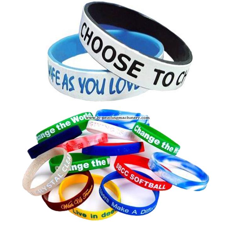 Silicone wrist bracelet screen printer LY-3A 