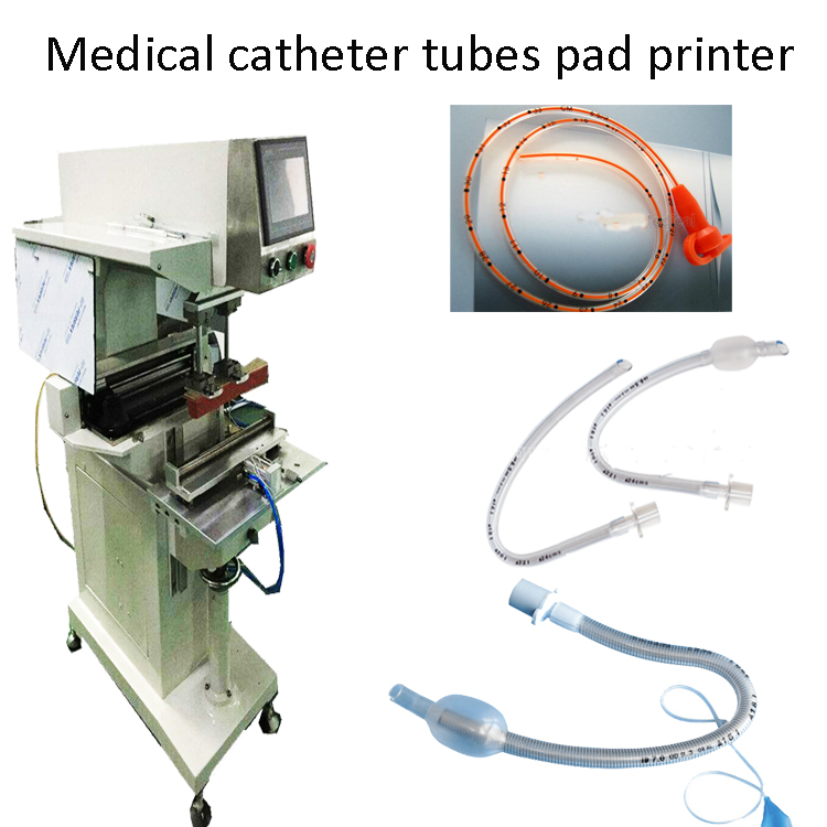 Medical catheter tube pad printing machine LY-RT360-1