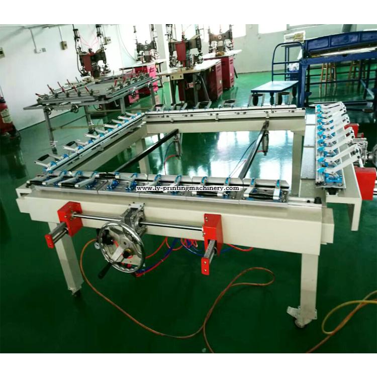 Pneumatic Screen Stretching Machine