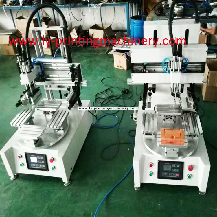 4 Stations tabletop silk screen printer