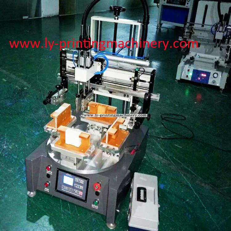 4 Stations tabletop silk screen printer