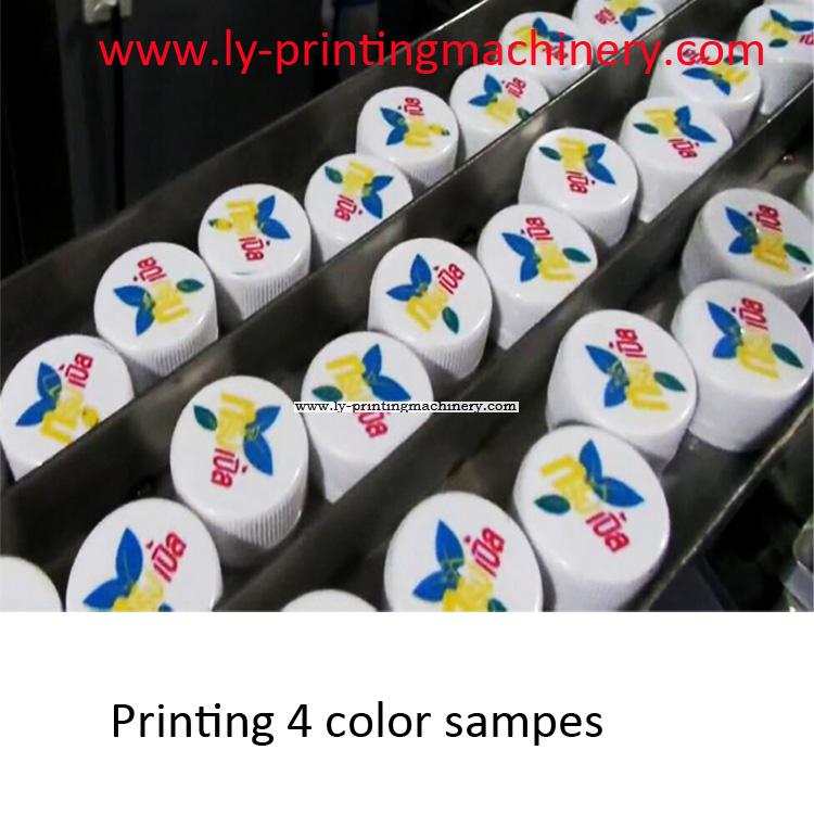 4 color cap pad printer with all fully automatic 