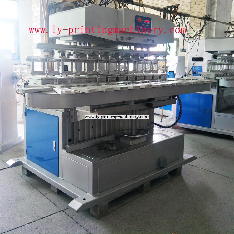 12 color conveyor pad printer 