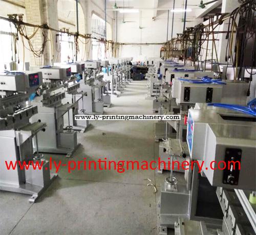 6 colour ink tray pad printer shuttle