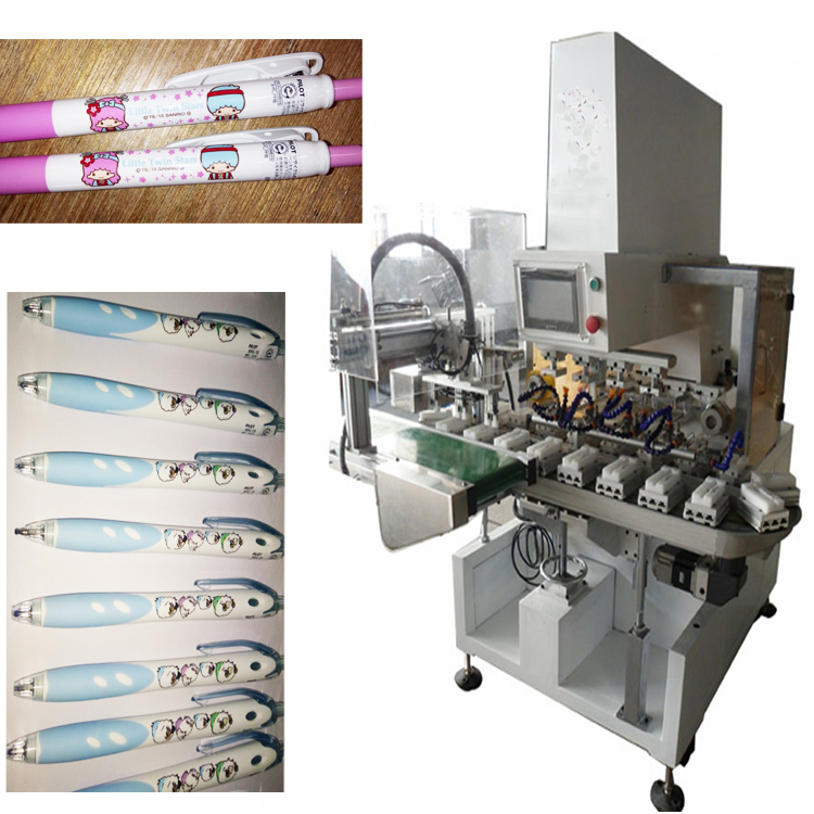 Pen High printing precise 4 color pad printer