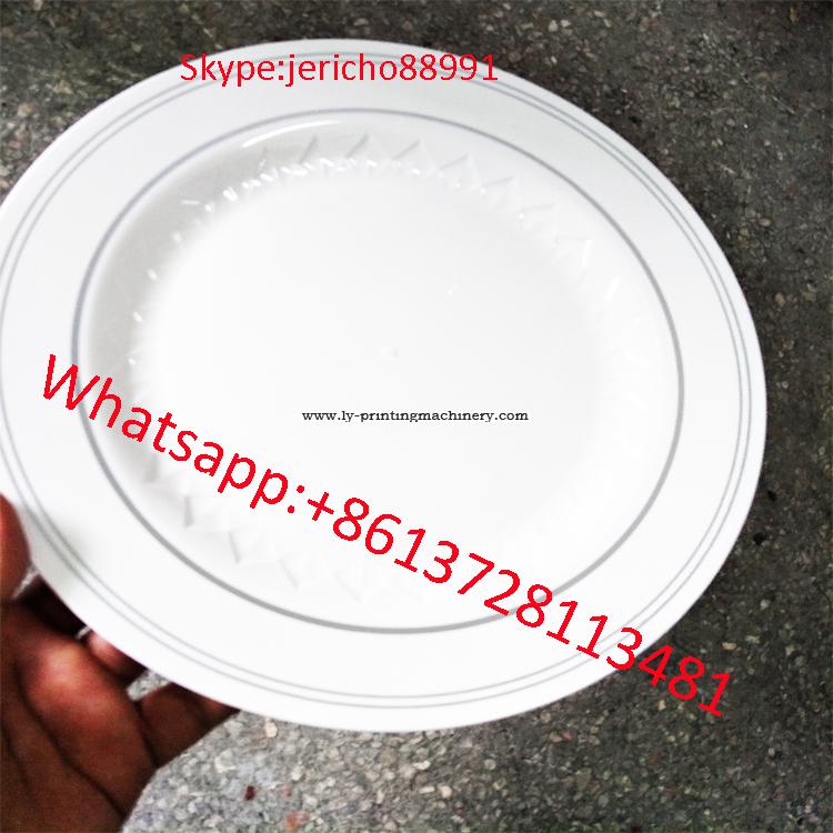 2 head 1 color big pad printing machine 