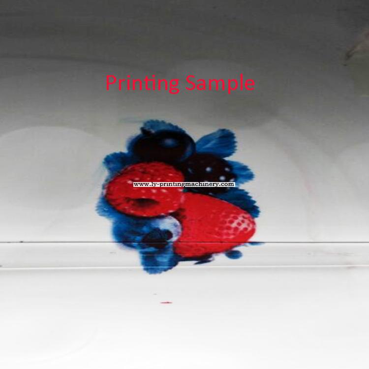 bucket jug pot 4 color PLC pad printer machine 