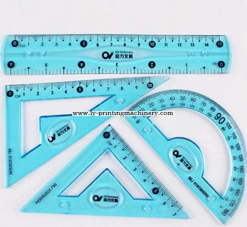 Auto scale ruler UV  screen printer