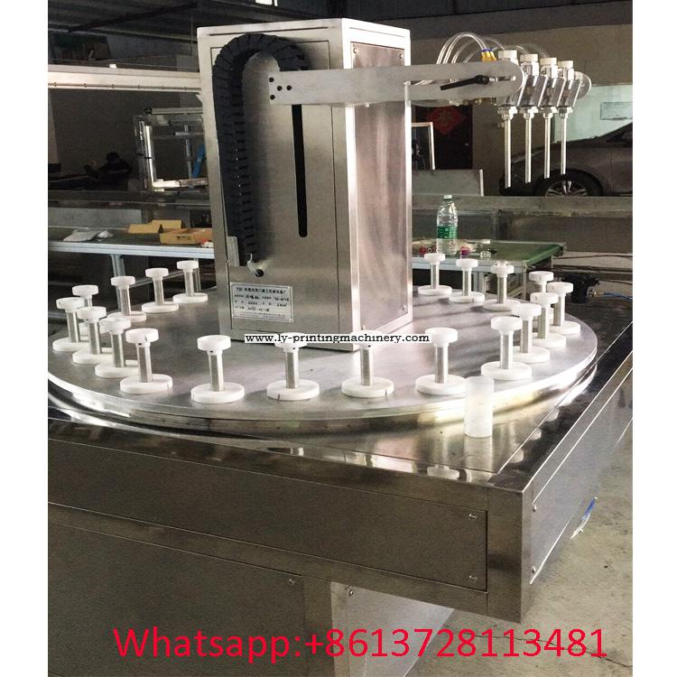 PLC inside conveyor spray painting machine 