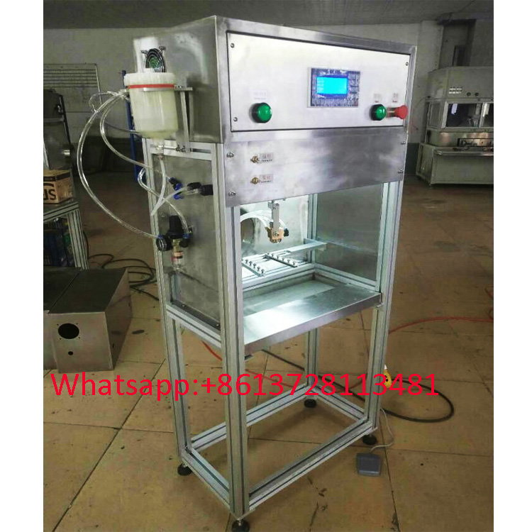 Manual small PLC spray painting machine 