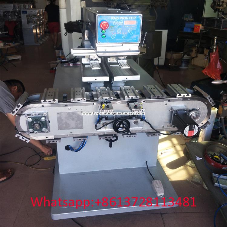 350x150mm 2 big servo conveyor pad printer
