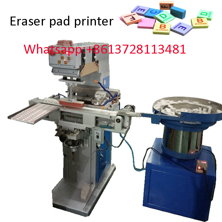 Stationery Eraser rubber full automatic pad printer