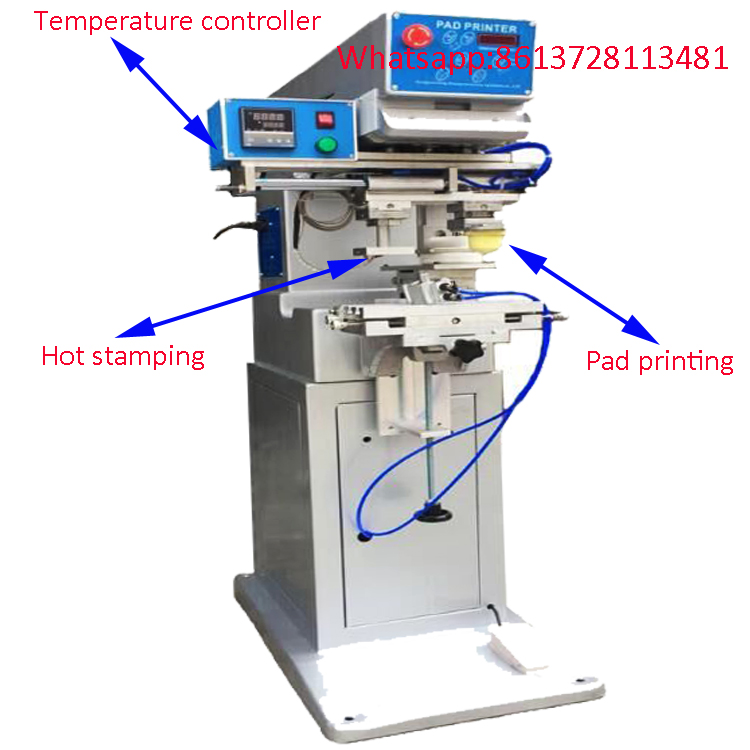 Hot Embossing plus pad printing machine