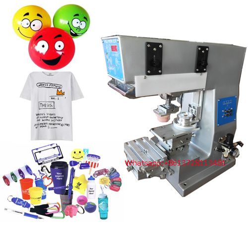 Small Desktop closed Ink Cup Pad Printing Machine